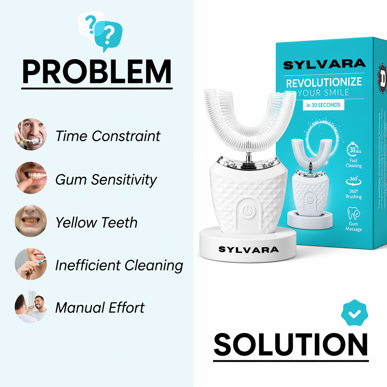 Sylvara Automatic Toothbrush